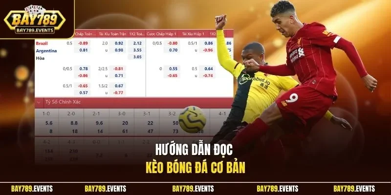 Hướng dẫn đọc kèo bóng đá cơ bản